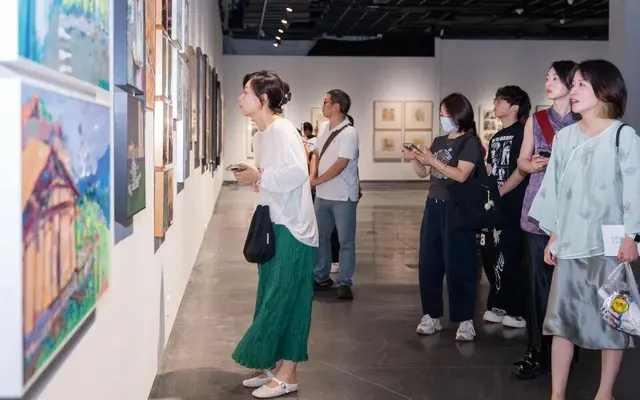 现场写生,在地展览,这场持续10年文旅融合项目画出“诗画浙江”