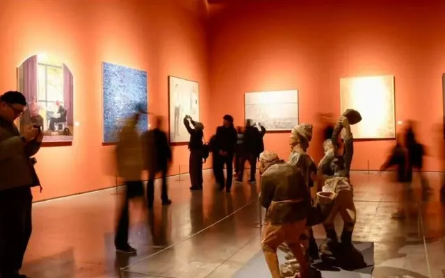 浙江省第九届青年美术作品展览在甬开幕