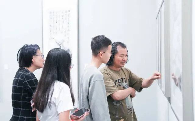 张治安艺术作品展在广州美术学院举办