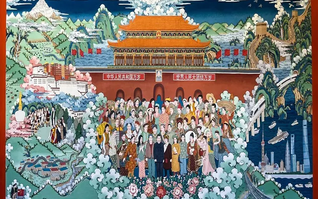 观海新闻记者援藏日记286丨西藏文化青岛行-唐卡艺术展览预告