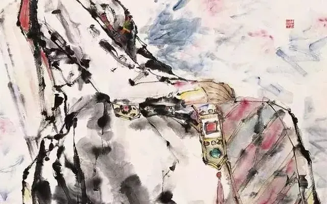 大竹画家袁生中：以笔墨绘万象，以风骨写丹青（三）