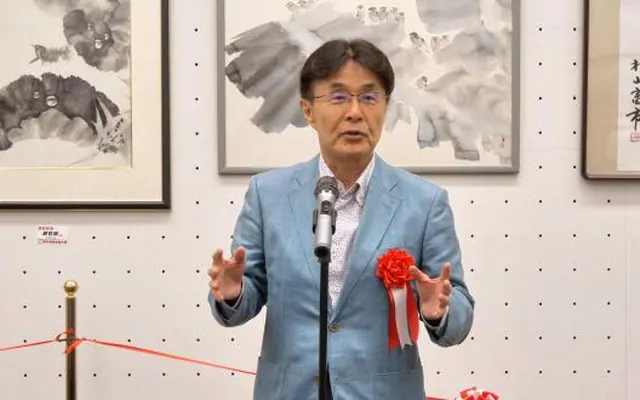 第37届“全日中展暨东京书画艺术大展”在东京开幕