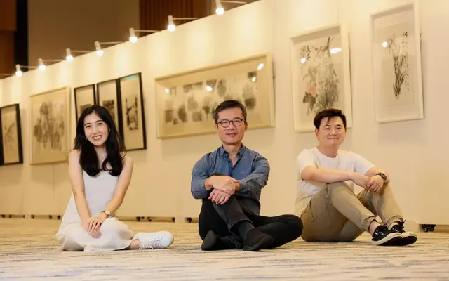 校园名家书画联展 再系师生情