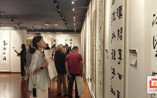 河南柘城:深挖朱襄文化底蕴 本土书画展点亮群众文化新生活